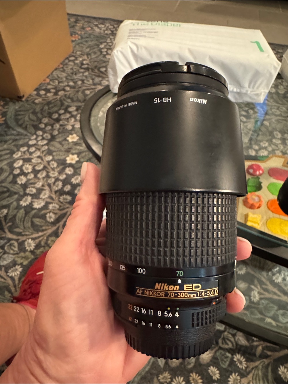 Nikon ED AF NIKKOR 70-300mm 1.4-5.6D Lens Used By Adult Only